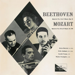 อัลบัม Beethoven: String Quartet No. 4 in C Minor, Op. 18 No. 4; Mozart: String Quartet No. 23 in F Major, K. 590 "Prussian No. 3" ศิลปิน 拉兹洛瓦尔加