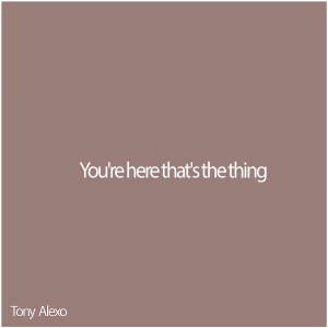Dengarkan You're here that's the thing (Sped Up) lagu dari Tony ALexo dengan lirik
