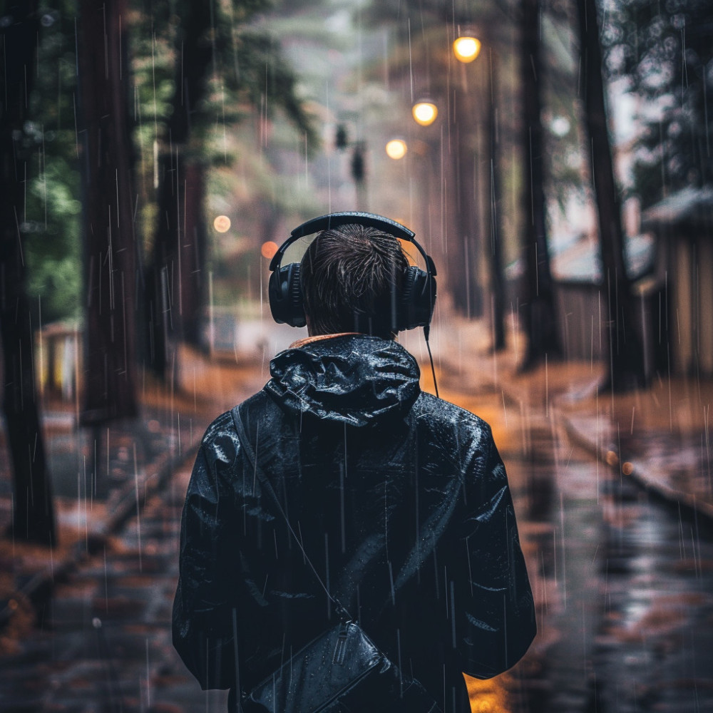 Nature's Symphony of Rain