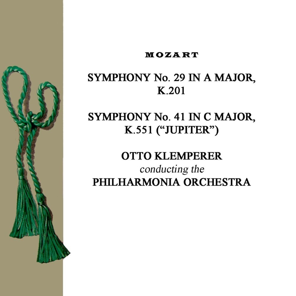 Symphony No. 29 In A Major, K. 201, III.: Minuet & Trio