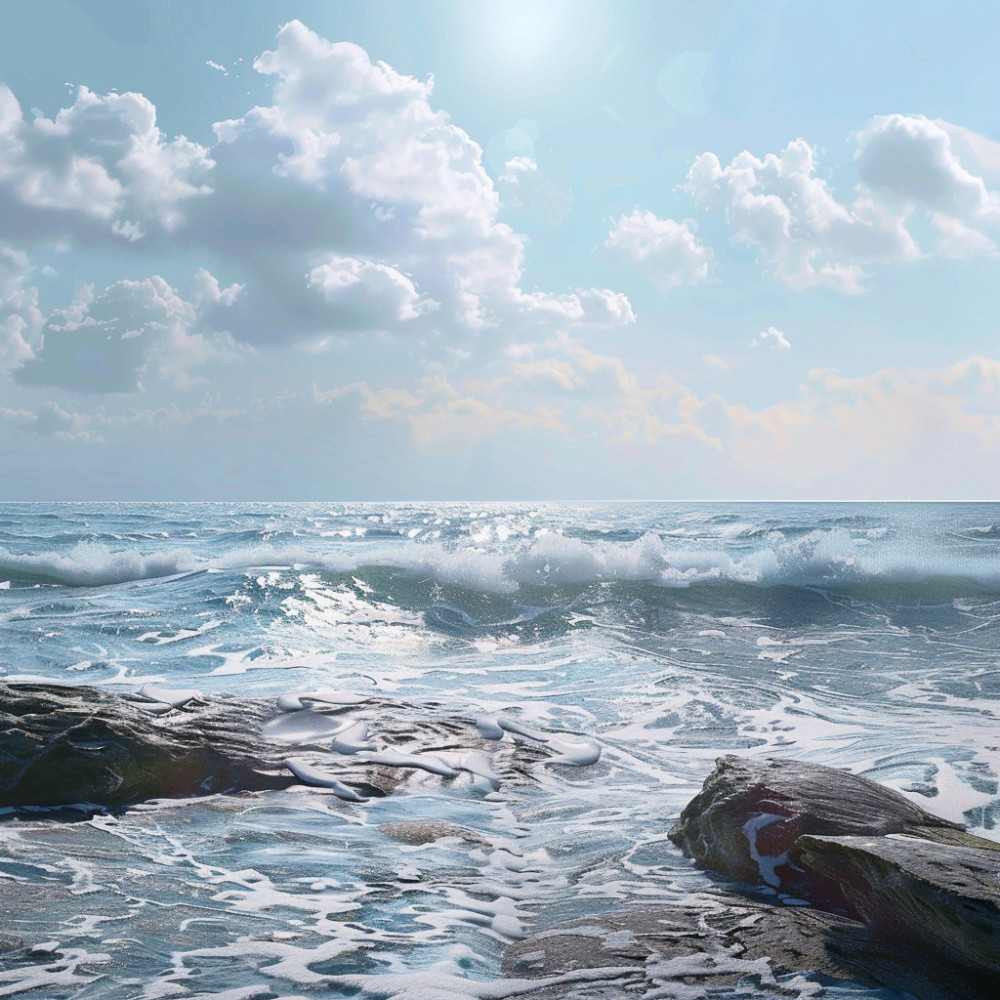 Serene Binaural Ocean for Rest