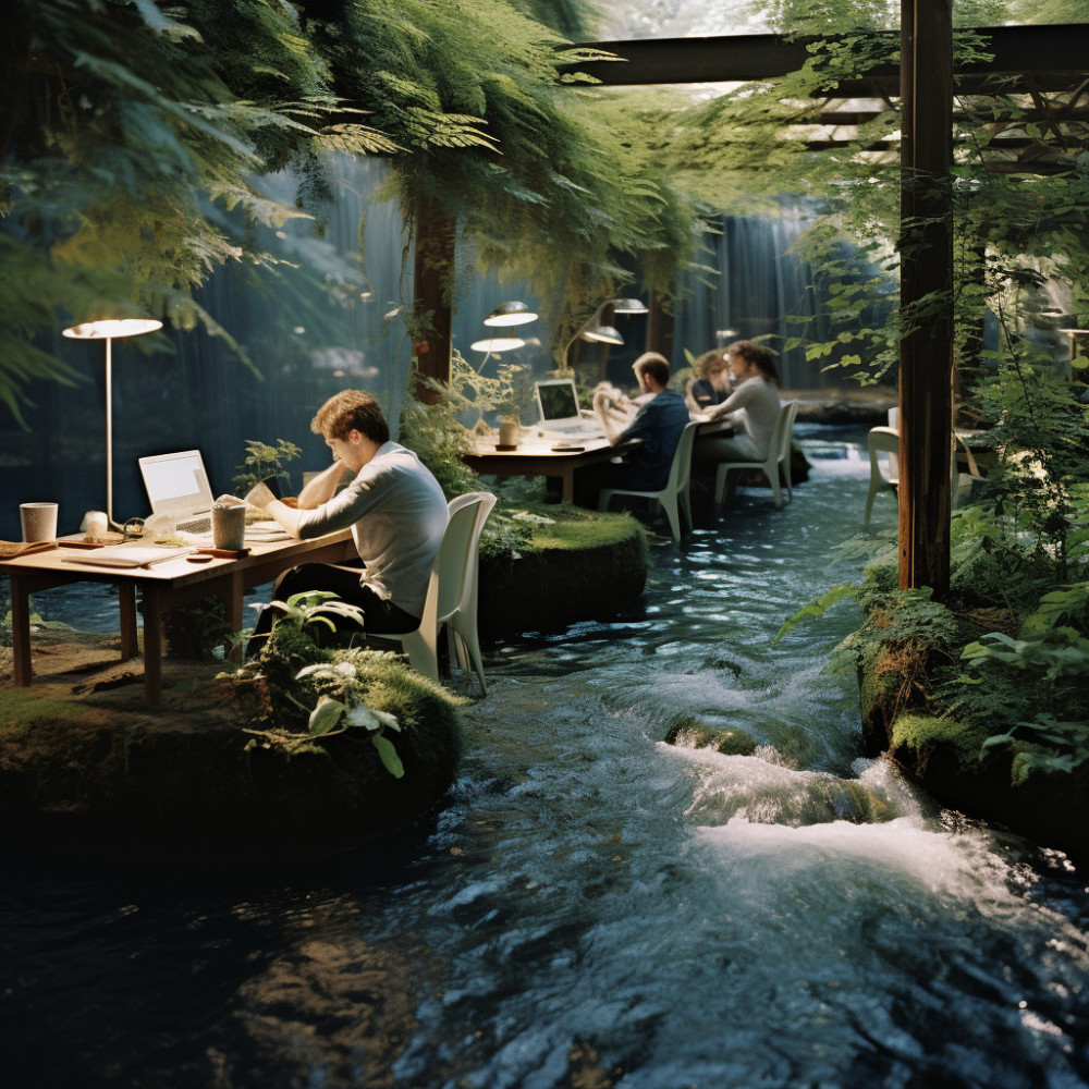 Waters Drive Streams Rhythm