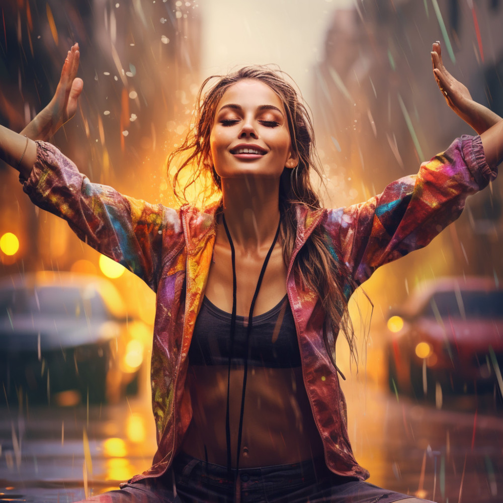 Rainy Meditation Retreat Serene Sounds
