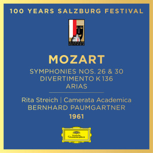Rita Streich的專輯Mozart: Symphony Nos. 26 & 30; Divertimento, K. 136; Arias