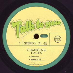Changing Faces的專輯Talk To You