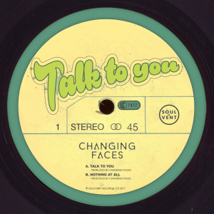 Changing Faces的專輯Talk To You