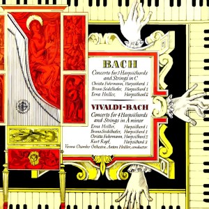 Album Bach: Concerto For 3 Harpsichords/4 Harpsichords from Vienna Chamber Orchestra