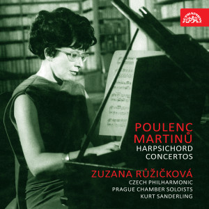 Album Poulenc, martinů: harpsichord concertos from Zuzana Ruzickova