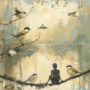 อัลบัม Binaural Birds Calm: Relaxation Notes - 80 88 Hz ศิลปิน Sunset Chamber
