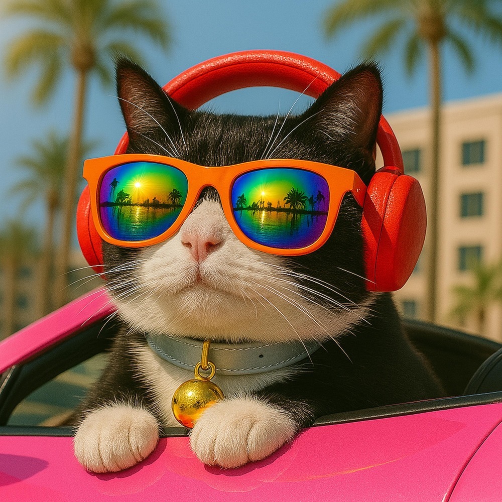 Cheerful Kitten