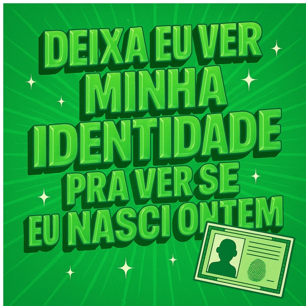 DEIXA EU VER MINHA IDENTIDADE PRA VER SE EU NASCI ONTEM (Explicit)