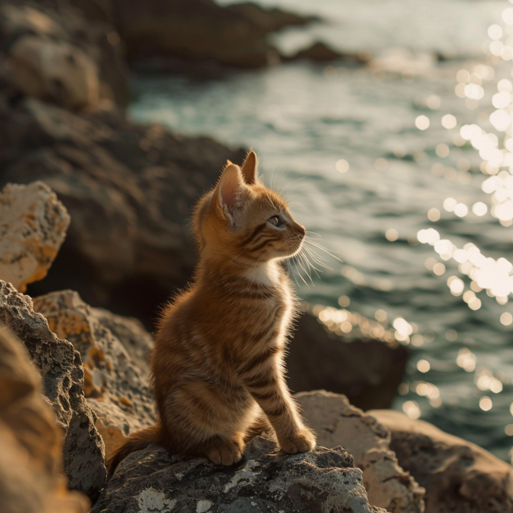 Melodía Acuática Serena Para Gatos