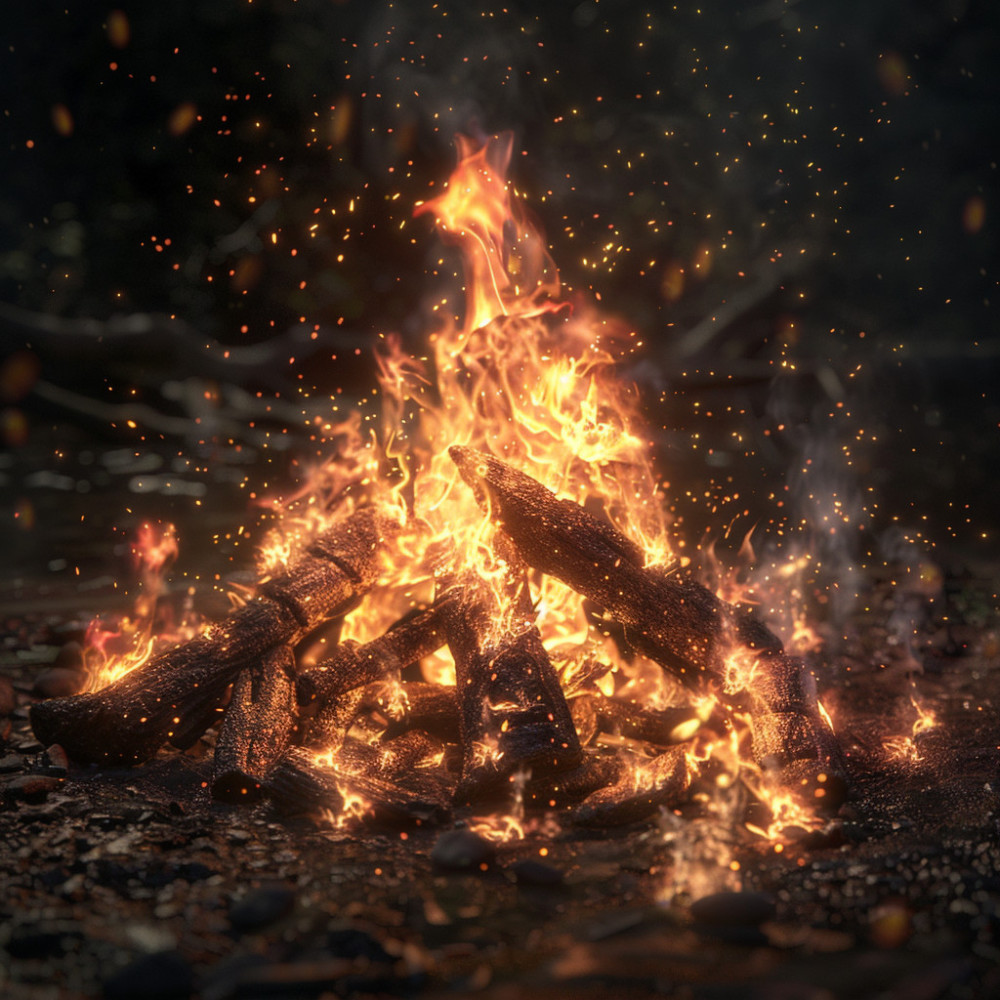 Calming Fireplace Ambience for Peace