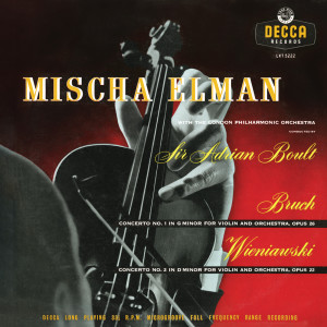 Bruch: Violin Concerto No. 1; Wieniawski: Violin Concerto No. 2 (Adrian Boult – The Decca Legacy III, Vol. 4)