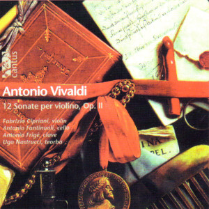 อัลบัม Vivaldi: 12 Sonate per Violino Op. II ศิลปิน Antonio Fantinuoli