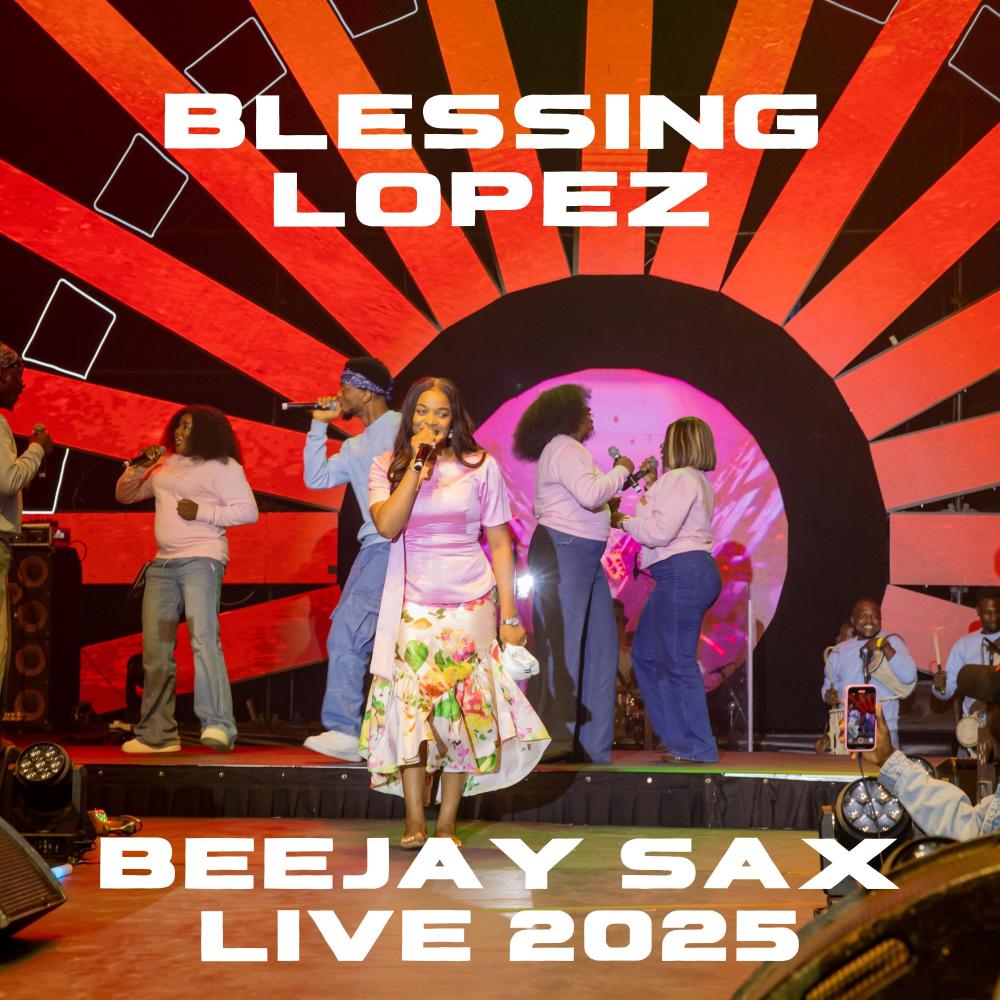 BLESSING LOPEZ at Beejaysax concert 2025