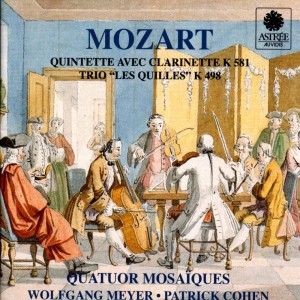 อัลบัม Mozart: Quintette avec Clarinette, K. 581 & Trio Les Quilles, K. 498 ศิลปิน Wolfgang Meyer