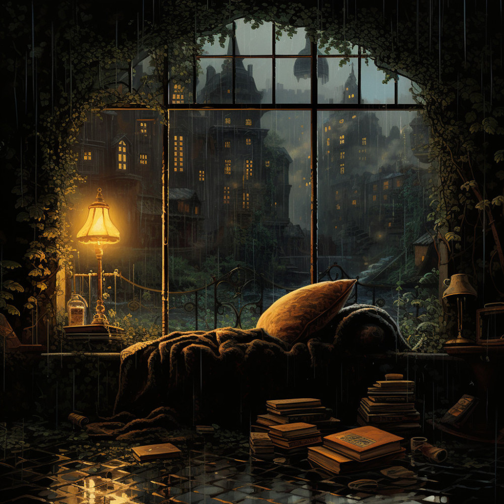Melodic Rain Blissful Lullaby