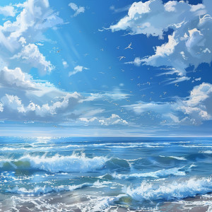 อัลบัม Relaxing Ocean Waves: Binaural Beats for Calm ศิลปิน Relaxing Guru