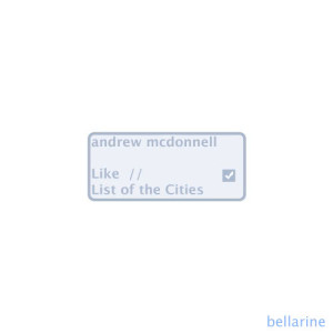 ดาวน์โหลดและฟังเพลง List of the Cities พร้อมเนื้อเพลงจาก Andrew McDonnell