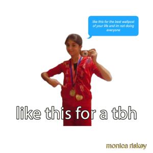 Album like this for a tbh (Explicit) from Monica Riskey
