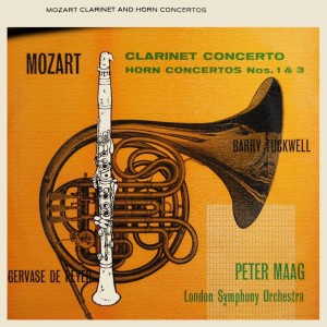 Album Wolfgang Amadeus Mozart Clarinet Concerto / Horn Concertos Nos. 1 and 3 from London Symphony Orchestra