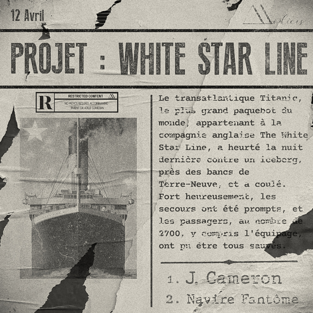 Projet : White Star Line (Explicit)