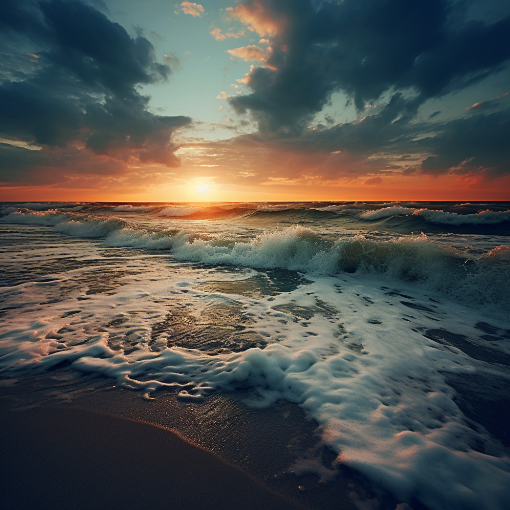 Gentle Ocean in Relaxing Melody