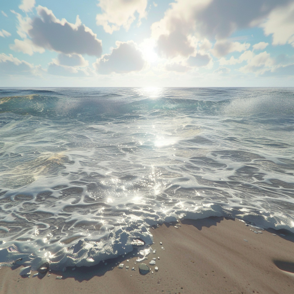 Peaceful Waves' Melodic Journey