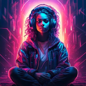Binaural Study Deep Focus Frequency的專輯Meditation Vibes: Hip Hop for Focus