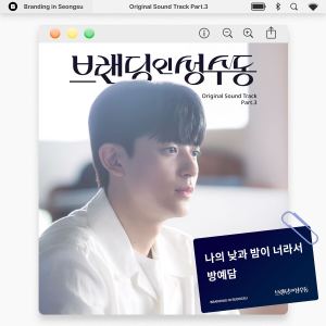อัลบัม 브랜딩 인 성수동 OST Part 3 ศิลปิน BANG YE DAM