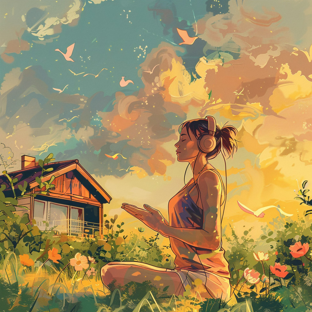Meditative Poses Unfold
