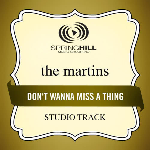 Don't Wanna Miss A Thing (High Key Performance Track Without Background Vocals)