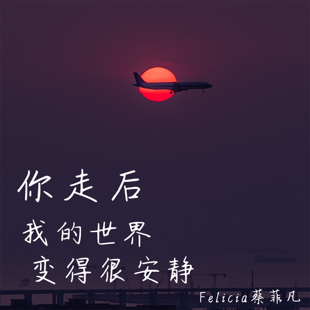 你走后我的世界变得很安静 (伴奏)