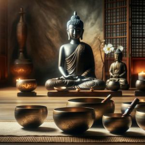 Album Tigelas Tibetanas Cantantes para Meditação (Sessões de Relaxamento, Yoga e Mindfulness, Terapia de Som, Spa e Massagem) from 