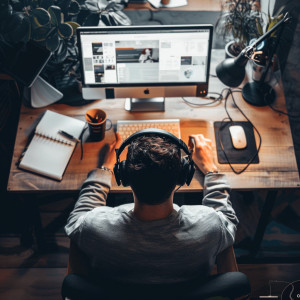 ดาวน์โหลดและฟังเพลง Calming Concentration Melodies พร้อมเนื้อเพลงจาก Easy focus&chill