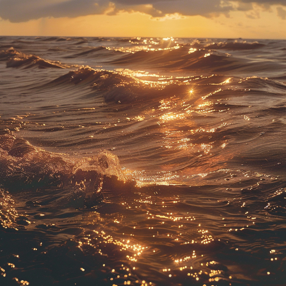 Mareas Enfocadas De La Claridad Oceánica