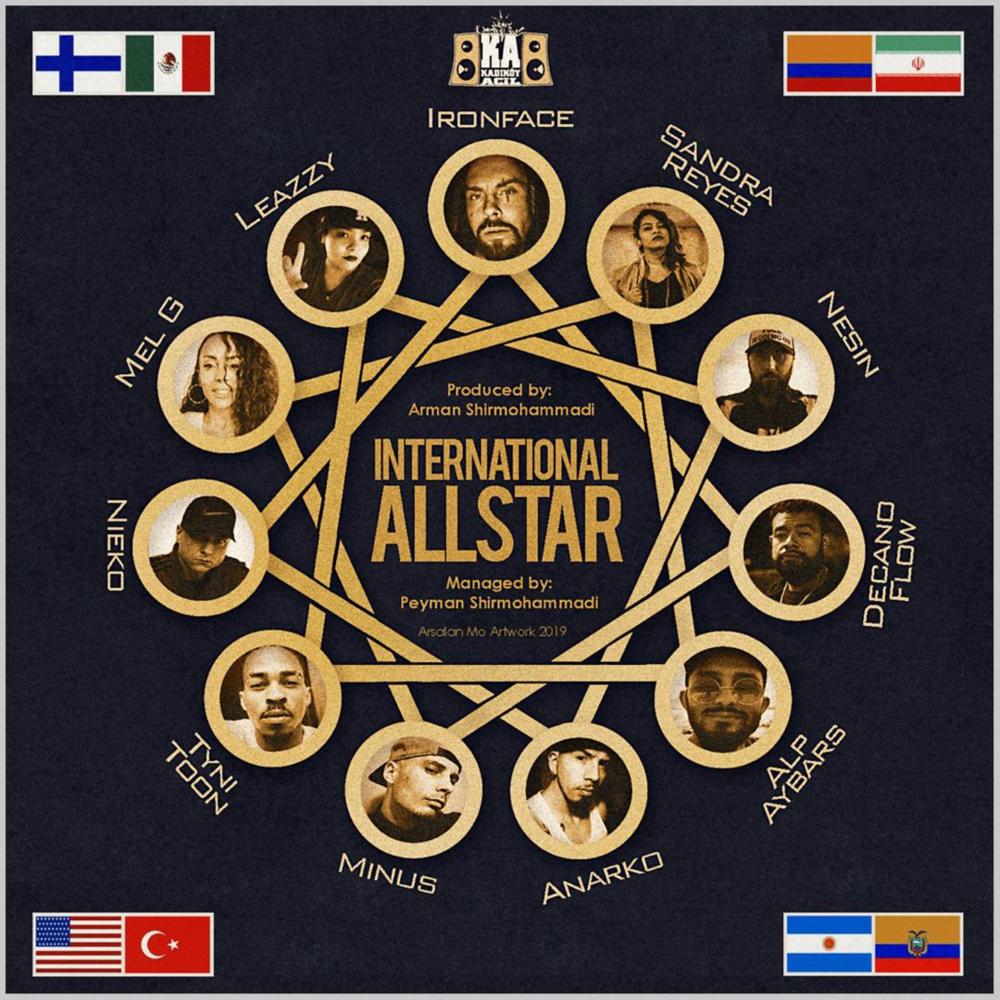 International All Star (feat. Mel G, Nieko, Ironface, Anarko, Minus, Leazzy, Alp Aybars, Sandra Reyes, Decano Flow & Tyni Toon|Explicit)