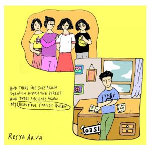 Album Beautiful Foolish Queen from Resya Arva