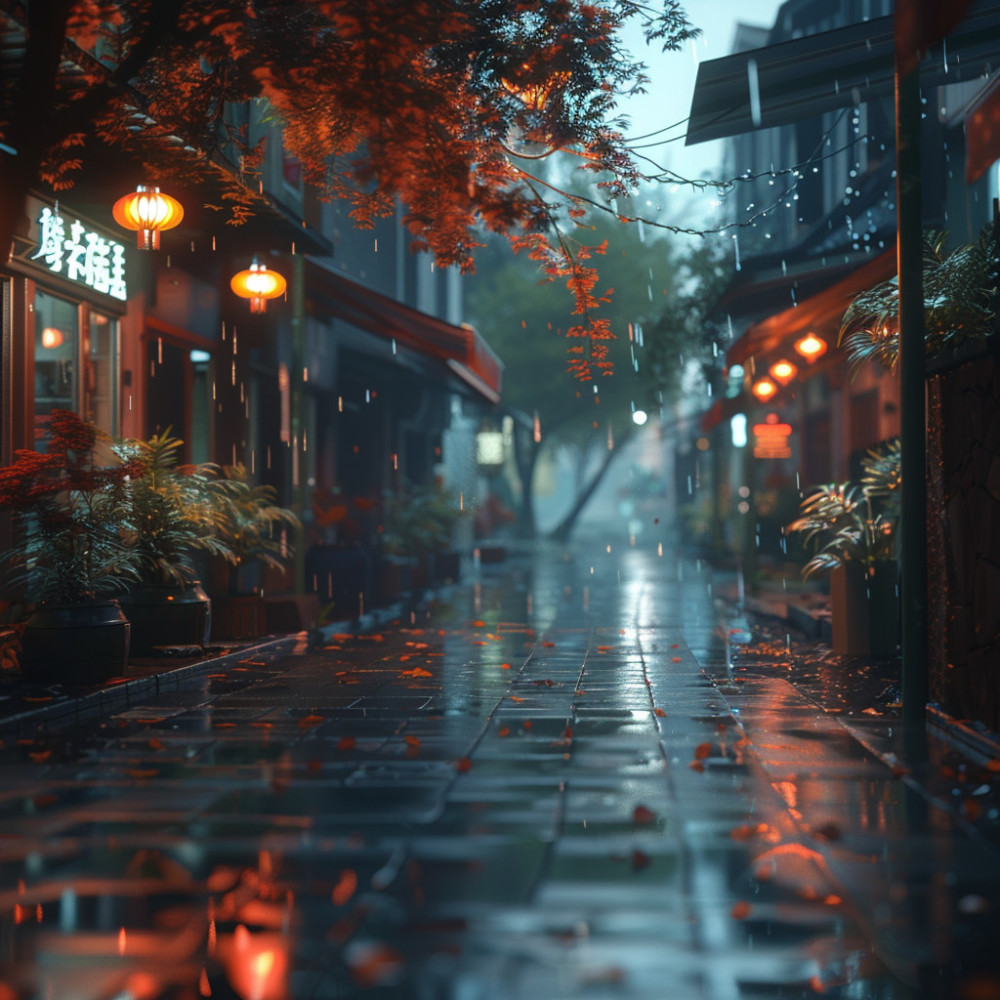Gentle Evening Rain
