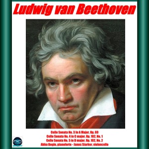Album Beethoven: cello sonata no. 3 - no. 4 - no. 5 from Abba Bogin