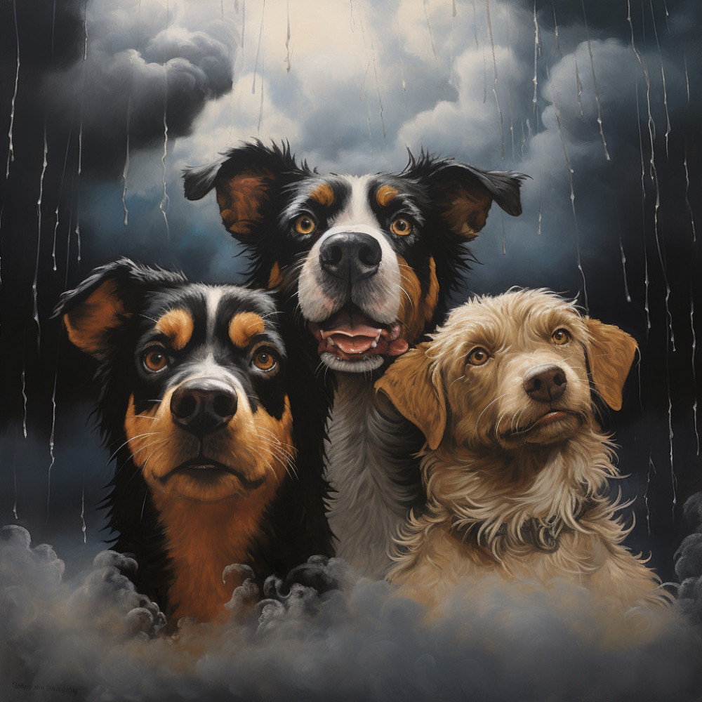 Melodías De Lluvia Del Perro