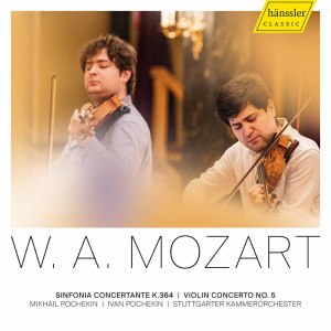 Mikhail Pochekin的專輯Mozart: Violin Concerto No. 5, K. 219 & Sinfonia Concertante, K. 364