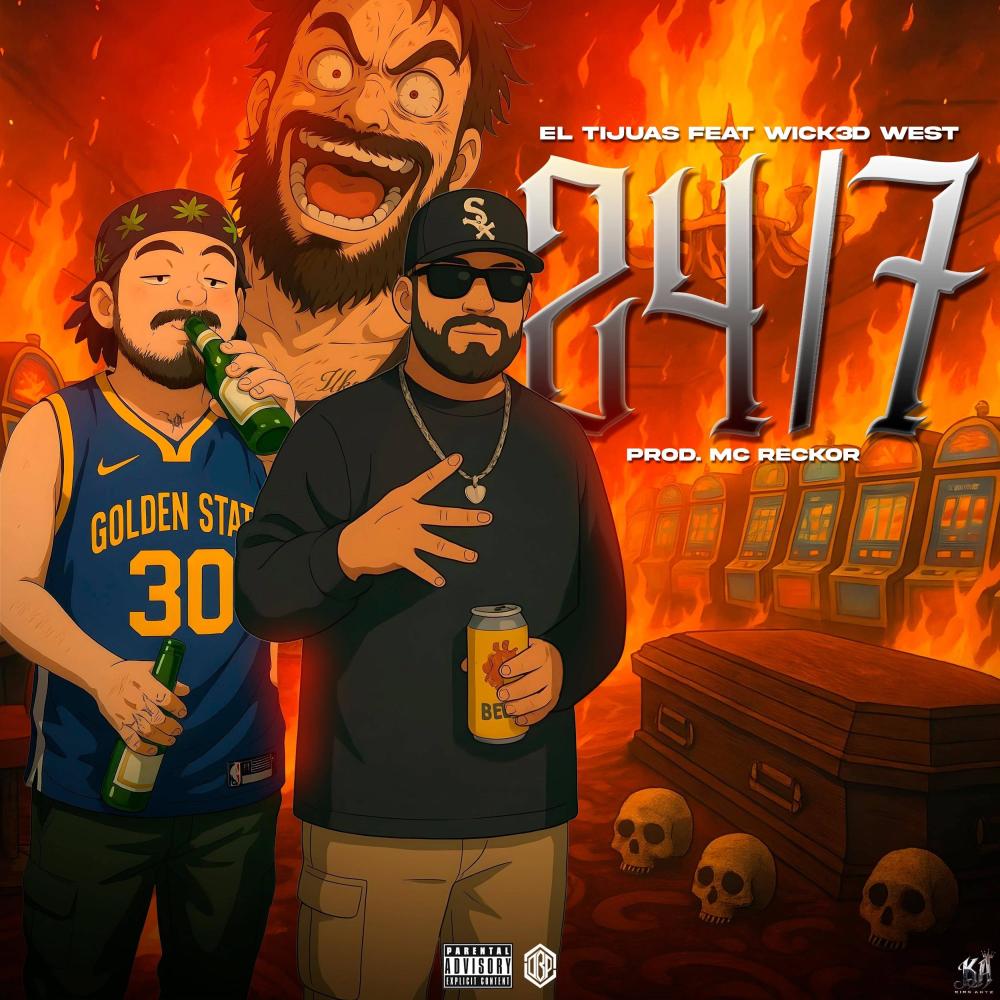 24/7 (feat. Wick3d West) (Explicit)