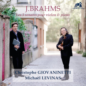 Album Brahms - Les 3 sonates pour violon & piano oleh Michael Levinas