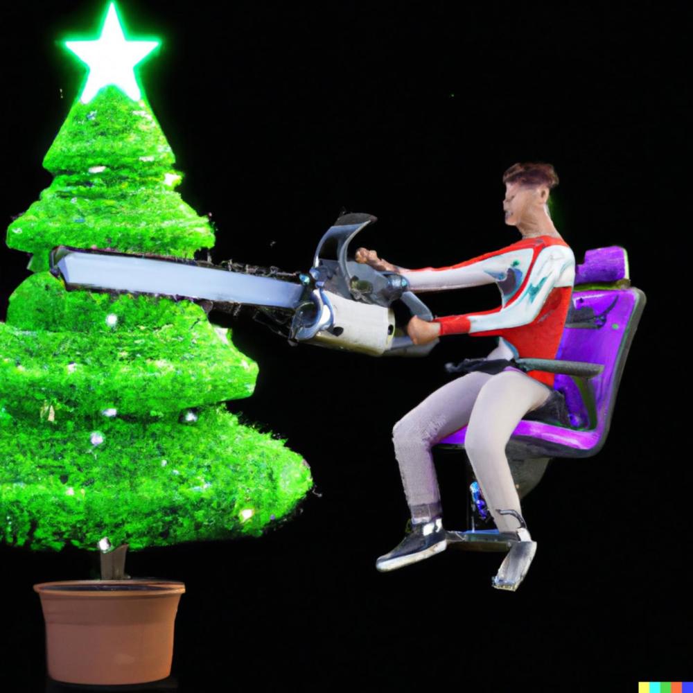 Geschoren Kerstboom