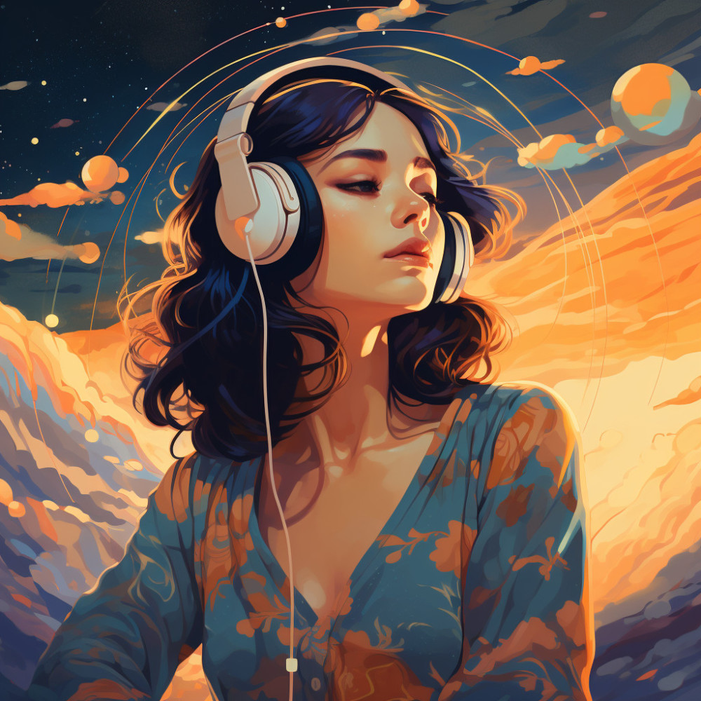 Lofi Tranquility at Sunset