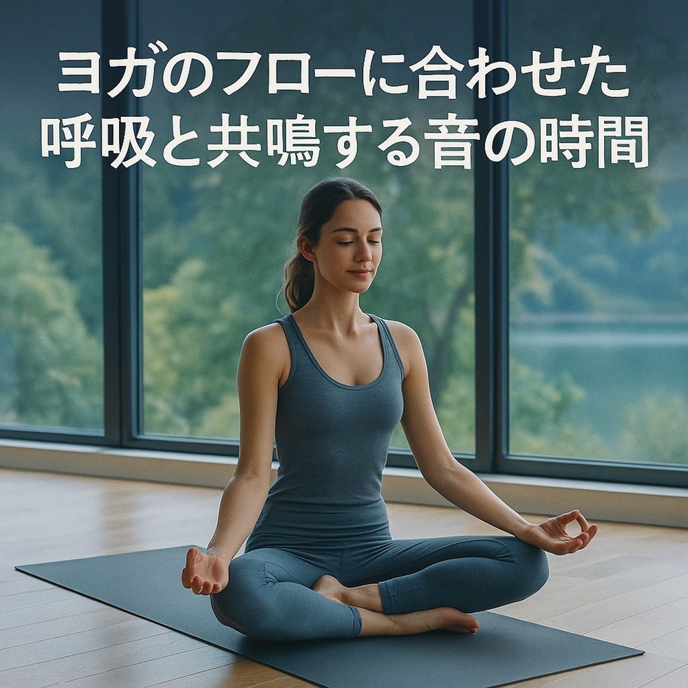 ヨガや瞑想に適したピアノと波の音:深いリラックスを体験
