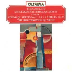 The Shostakovich Quartet的專輯Shostakovich: Complete String Quartets, Vol. 1
