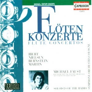 Michael Faust的專輯Martin, F.: Ballade for Flute and Orchestra / Nielsen, C.: Flute Concerto / Ibert, J.: Flute Concerto / Bernstein, L.: Halil